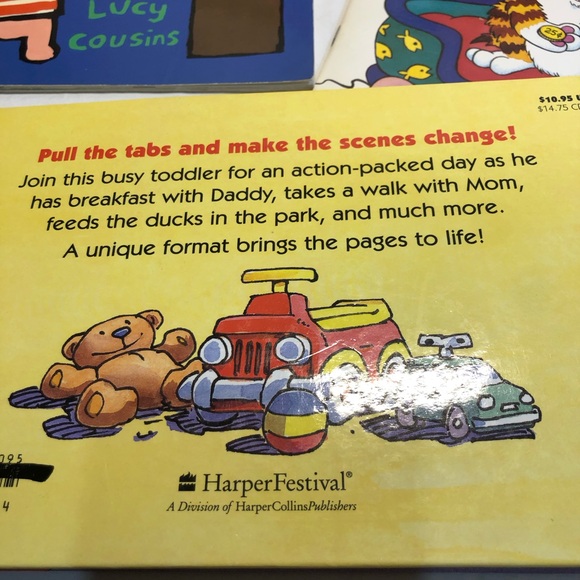 Lot of 5 Fun Interactive Children’s Books Green Eggs Ham Little People Pinky - Picture 6 of 16